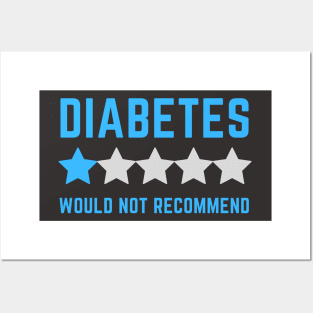 Diabetes Would Not Recommend Posters and Art